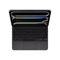 Apple Apple Magic Keyboard - tangentbord och foliefodral - med pekdyna - AZERTY - fransk - svart Inmatningsenhet