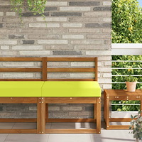 vidaXL Utomhus Soffa Kudde Grön 60 x 60 x 8 cm Polyester