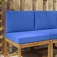 vidaXL Utomhus Soffa Kudde 2 pcs Turkos Polyester