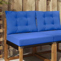 vidaXL Utomhus Soffa Kudde 2 pcs Turkos Polyester