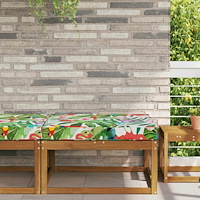 vidaXL Utomhus Soffa Kudde färgstark 80 x 80 x 8 cm Polyester