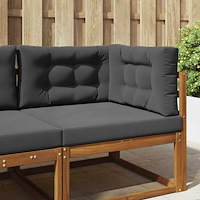 vidaXL Utomhus Soffa Kudde 3 pcs Antracit Polyester