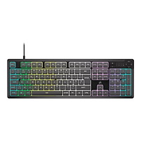 Corsair Microsystems CORSAIR K55 CORE RGB - tangentbord full size - grå Inmatningsenhet