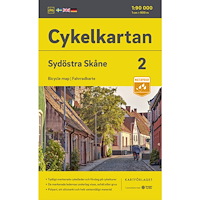 Kartförlaget Cykelkartan Blad 2 Sydöstra Skåne 2023-2025