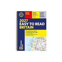 Octopus publishing group Philip's 2027 Easy to Read Road Atlas of Britain (A4 Spiral) (bok, spiral, eng)