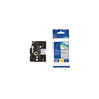 Brother Tape BROTHER TZEM951 24mm svart på silv.