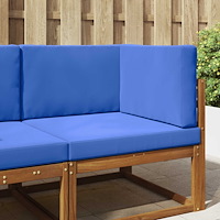 vidaXL Utomhus Soffa Kudde 3 pcs Turkos Polyester