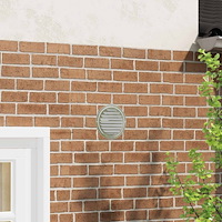 vidaXL Luftventilationslock 4 pcs Silver 150 mm Rostfritt stål