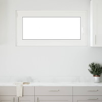 vidaXL Tilt & Turn Källarfönster RISOR 120 x 60 cm PVC och glas
