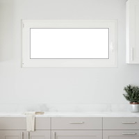 vidaXL Tilt & Turn Källarfönster RISOR 120 x 60 cm PVC och glas