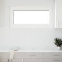 vidaXL Tilt & Turn Källarfönster RISOR 120 x 60 cm PVC och glas