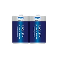 LogiLink LogiLink Mono batteri - 2 x D - alkaliskt