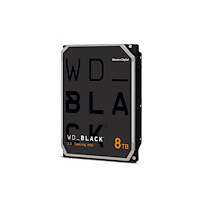 Western Digital WD Black WD8002FZBX - hårddisk - 8 TB - gaming - SATA 6Gb/s