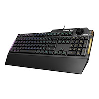 ASUS ASUS TUF Gaming K1 - tangentbord - Nordisk - svart Inmatningsenhet