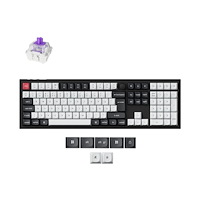Keychron Keychron Q6 HE - tangentbord - QMK anpassad, helt monterad ratt, ISO layout samling - 100% full size - QWERTY - Nordisk...