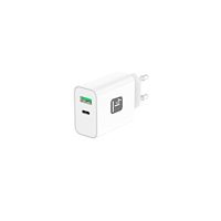 TECHLY Techly IPW-USB-30WACG mobil laddare 30W universal vit AC sna...