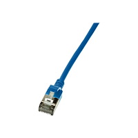 2direct LogiLink SlimLine - patch-kabel - 30 cm - blå, RAL 5015