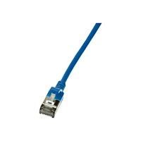 2direct LogiLink SlimLine - patch-kabel - 1 m - blå, RAL 5015