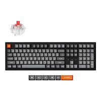 Keychron Keychron K10 Max - tangentbord - QMK, mekanisk - 100% - QWERTY - Nordisk Inmatningsenhet