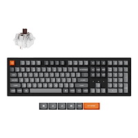 Keychron Keychron K10 Max - tangentbord - QMK, mekanisk - 100% - QWERTY - Nordisk Inmatningsenhet