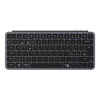 Keychron Keychron B1 Pro - tangentbord - Ultra-Tunn - 75% - QWERTY - Nordisk - rymdgrå Inmatningsenhet