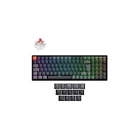 Keychron Keychron K4 QMK, 96%, Kabel & Trådlös, USB + RF Wireless + B...