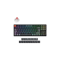 Keychron Keychron K8 QMK, Kabel & Trådlös, USB + RF Wireless + Blueto...
