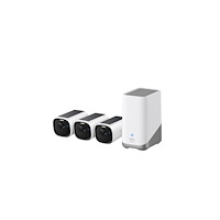 Eufy Eufy eufyCam E40 3-Cam Kit + HomeBase S280, IP-säkerhetskame...