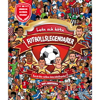 Legind A/S Fotbollslegender : leta och hitta (inbunden)