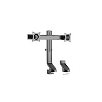 LogiLink LogiLink ställ - för 2 välvda LCD-skärmar - svart