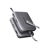 AXAGON AXAGON HMC-5HL - dockningsstation - USB-C 3.2 Gen 1 / USB 3.0 / Thunderbolt 3 / Thunderbolt 4 - HDMI - 1GbE