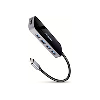 AXAGON AXAGON HMC-6H4A - dockningsstation - USB-C 3.2 Gen 1 - HDMI