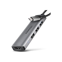 AXAGON AXAGON HMC-H3A STARTER - dockningsstation - USB-C / USB4 / Thunderbolt 3 / Thunderbolt 4 - HDMI