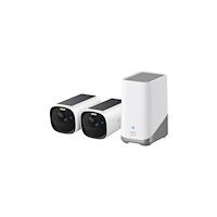 Eufy Eufy eufyCam E40 2-Cam Kit + HomeBase S380, IP-säkerhetskame...