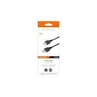 Vivanco Vivanco höghastighets USB-A hane till hona-kabel för dataöve...