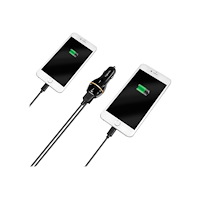 LogiLink LogiLink strömadapter för bil - 2 x USB - 19.5 Watt