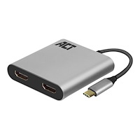 ACT ACT - extern videoadapter - grå