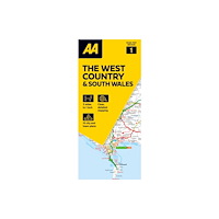 AA Publishing AA Road Map The West Country & South Wales