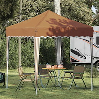 vidaXL Pop-up Partytält Beige 195 x 195 x 245 cm Oxford Tyg
