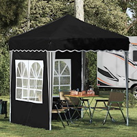 vidaXL Pop-up Partytält Antracit 195 x 195 x 245 cm Oxford Tyg