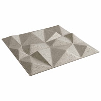 vidaXL Väggpaneler 12 pcs Diamond Betong 50 x 50 cm XPS Skum