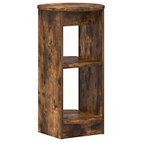 vidaXL Sidokabinett Rökt Ek 40 x 40 x 75 cm Konstruerat trä