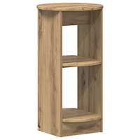 vidaXL Sidokabinett Artisan Ek 40 x 40 x 75 cm Konstruerat trä