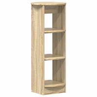 vidaXL Sidokabinett Sonoma-ek 40 x 40 x 100 cm Konstruerat trä