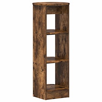 vidaXL Sidokabinett Rökt Ek 40 x 40 x 100 cm Konstruerat trä