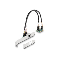 DeLOCK Delock - nätverksadapter - PCIe Half Mini Card - 2.5GBase-T x 1