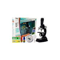 LEANToys Lean Sport Utbildningsmikroskop för barn för den lilla forsk...