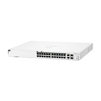 Hewlett Packard Enterprise HPE Networking Instant On 1960 24G 20p Class4 4p Class6 PoE 2XGT 2SFP+ 370W Switch - switch - 24 portar - Administrerad...