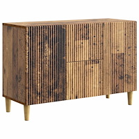 vidaXL Sideboard Gammalt trä 89 x 34,5 x 60 cm Konstruerat trä