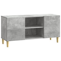 vidaXL TV-skåp Betonggrå 102 x 34,5 x 50 cm Konstruerat trä